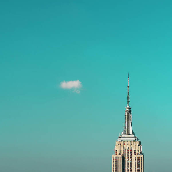 Outdoors Art Print featuring the photograph Usa, New York City, Empire State by Tetra Images