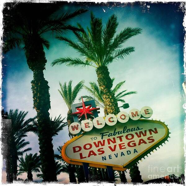America Art Print featuring the photograph Vegas by Nina Prommer