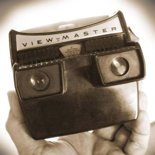 View-master Art Print featuring the photograph View - Master by Mike McGlothlen