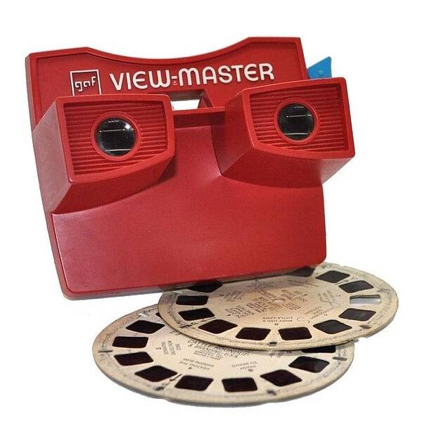 Toy Art Print featuring the photograph #viewmaster #toys #toy #oldschool by Mark Disko