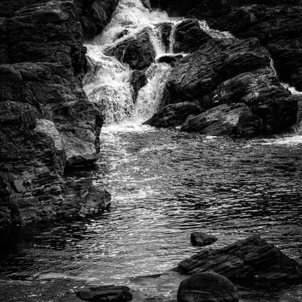 Waterfall Art Print featuring the photograph Waterfalls Number 8 by Bob Orsillo