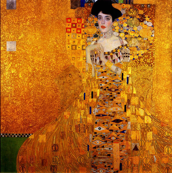 Womangustav Klimt Art Print featuring the painting Woman #2 by Celestial Images