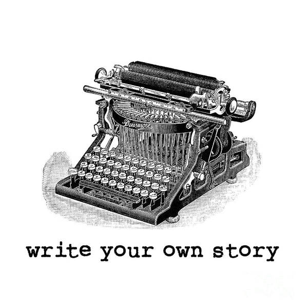 Writer Art Print featuring the photograph Write Your Own Story by Edward Fielding