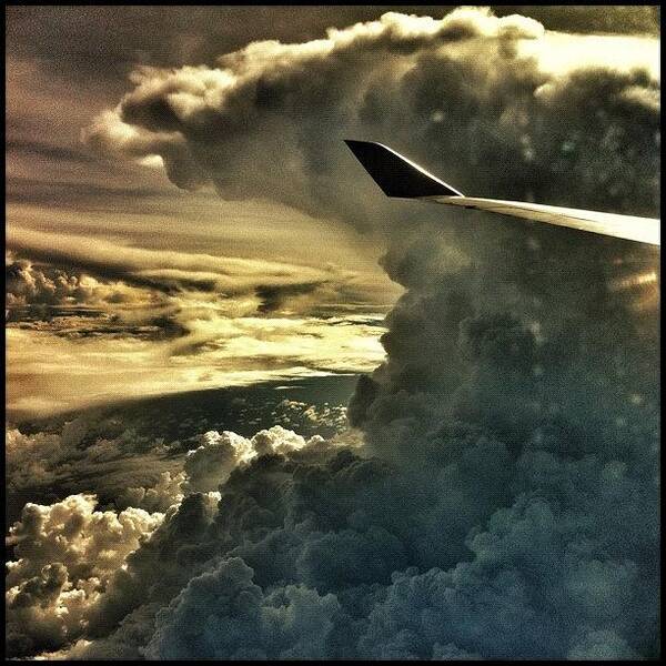 Iphoneonly Art Print featuring the photograph ... 30000 Over Zamboanga And The Sulu by Brian Cassey
