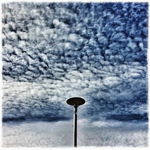 Instagram Art Print featuring the photograph ... Late Afternoon Sky At The Cairns by Brian Cassey