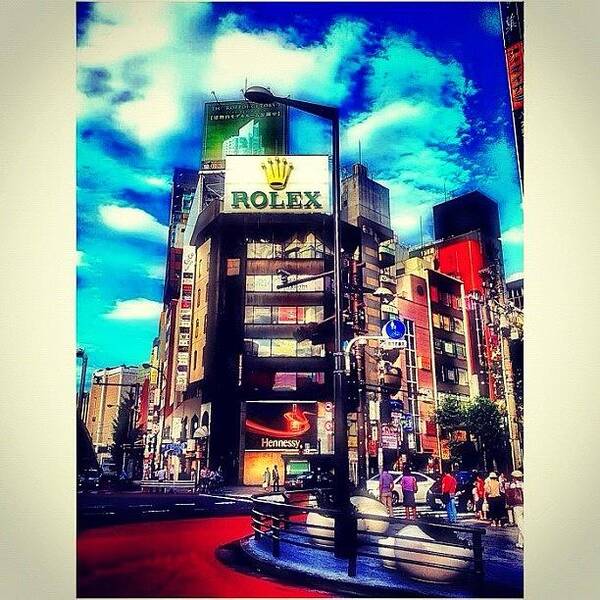 Tagstagram Art Print featuring the photograph A Little Piece Of Tokyo #1 by Julianna Rivera-Perruccio