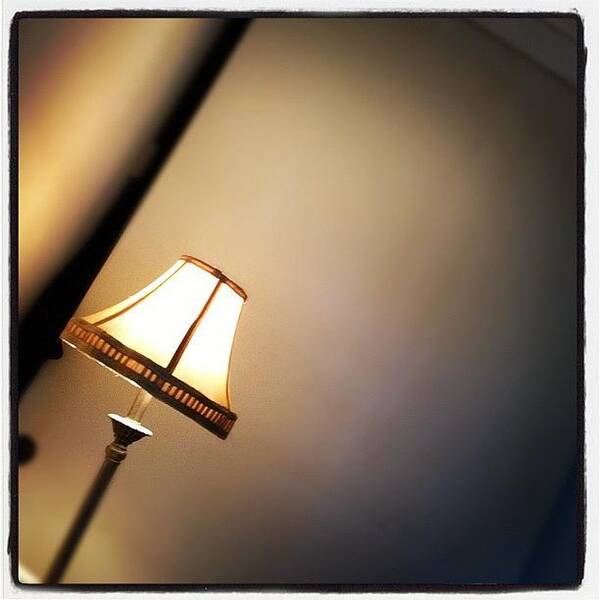 Lamp Art Print featuring the photograph Instagram Photo #1 by Raul Roa