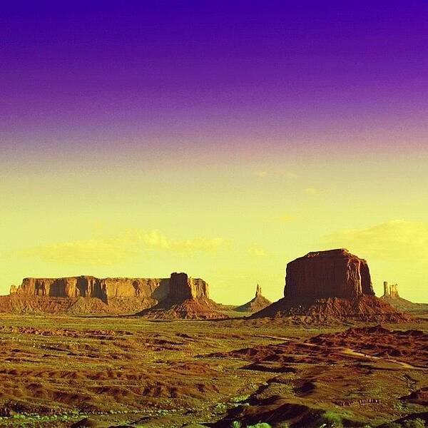 Igutah Art Print featuring the photograph Monument Valley #19 by Luisa Azzolini