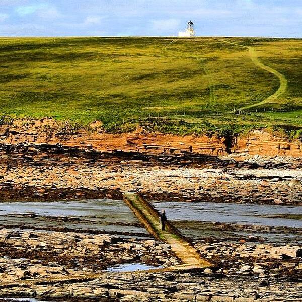 Orkney Art Print featuring the photograph #orkney's #landscape #2 by Luisa Azzolini