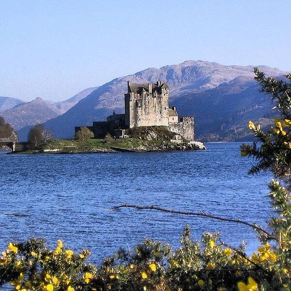 Old Art Print featuring the photograph Scottish Castle #2 by Luisa Azzolini