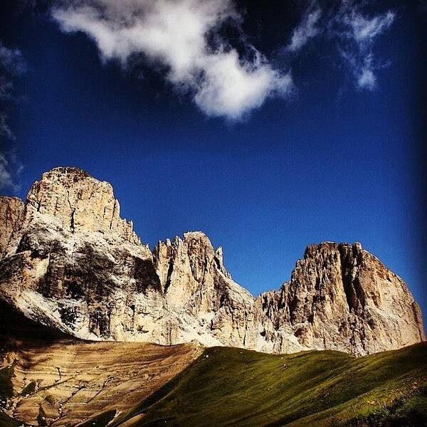 Mountain Art Print featuring the photograph Dolomites #4 by Luisa Azzolini