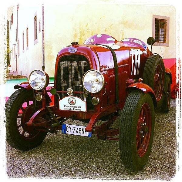 Florence Art Print featuring the photograph Ancient motors by Fabrizio Morviducci