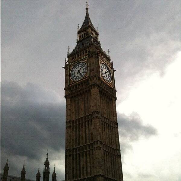 Big Ben Art Print featuring the photograph Big Ben by Steven Black