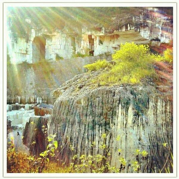 Instagram Art Print featuring the photograph Big Limestone! Look This One Xoxoxo :d by Ilham Hanifil Ishom