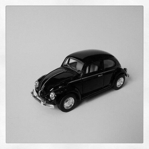 Igersmalmoe Art Print featuring the photograph #blackandwhite #bw #vw #toys #toy #1967 by Thomas Arvidsson