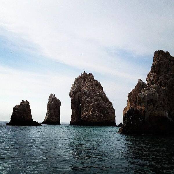 Cabo Art Print featuring the photograph Cabo San Lucas Rocks by Todd Peoples