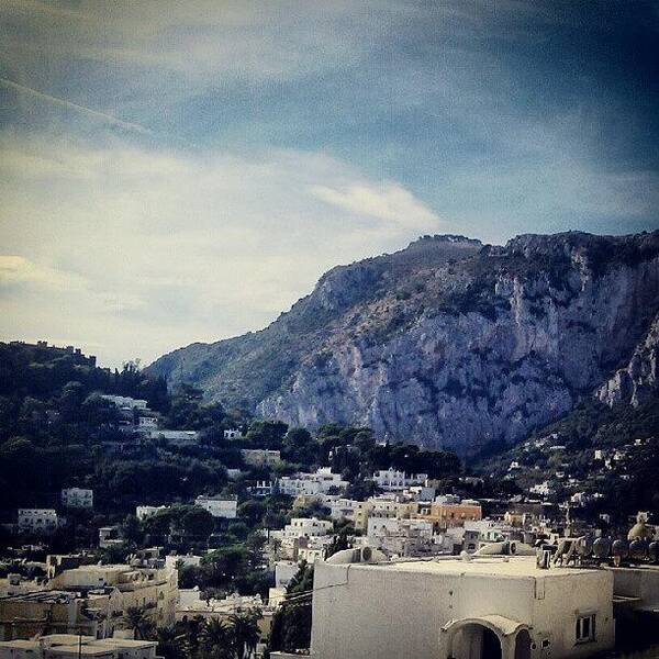 Capri Hills Art Print featuring the photograph Capri by Chris Jones