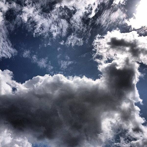 Instacloud Art Print featuring the photograph #cloudgrammy #clouds #cloudgram #sky by Jake Work