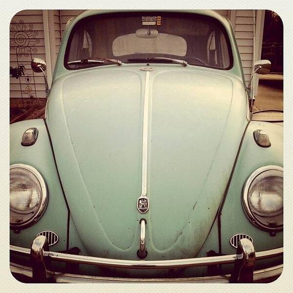  Art Print featuring the photograph Dad's Vw by Samantha K