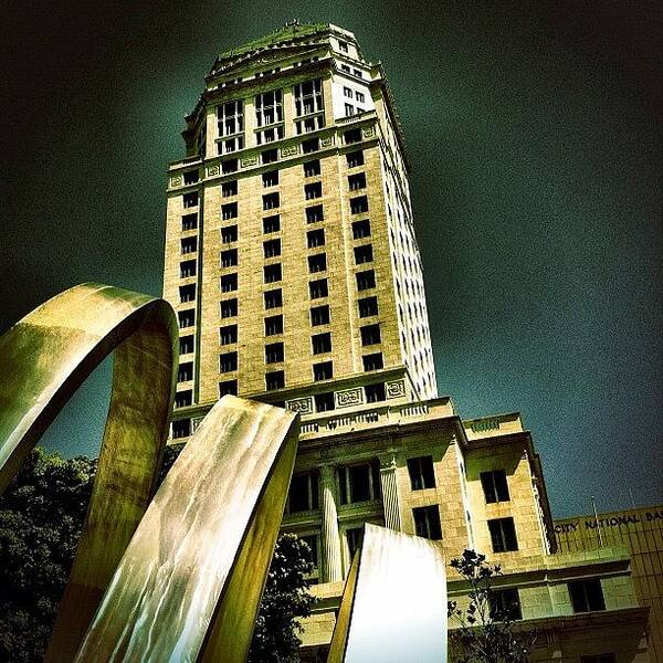 Courthouse Art Print featuring the photograph Downtown Miami Courthouse by Joel Lopez