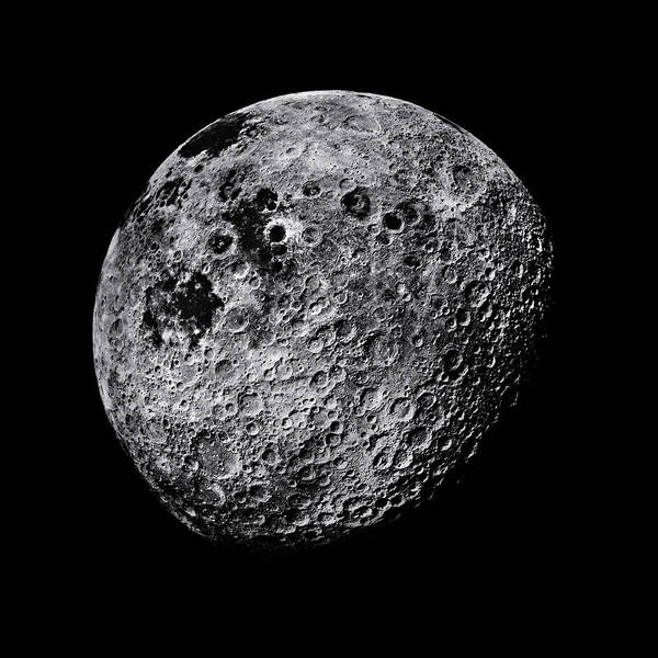 Moon Art Print featuring the photograph Far Side Of The Moon by Nasa