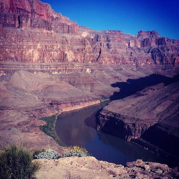 Scenery Art Print featuring the photograph #grandcanyon #pic From Vegas April.2012 by Maygen Heap