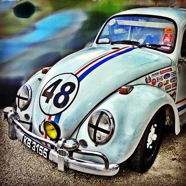 Instadaily Art Print featuring the photograph Herbie Goes To Chiang Mai 👀 by Richard Randall