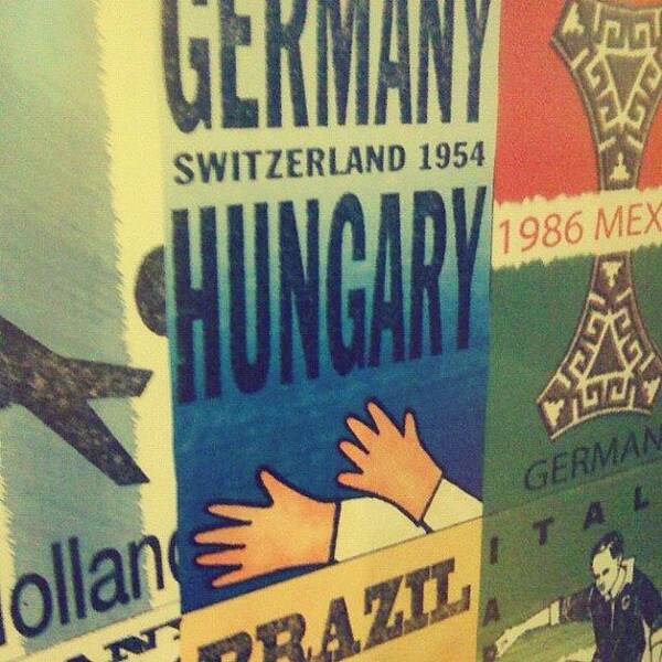  Art Print featuring the photograph Hungary Vs. Germany, 1954 Fifa World by Tamas Borok