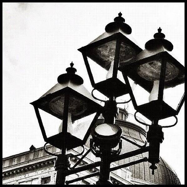 Lamppost Art Print featuring the photograph Lumiere by Laura Douglas