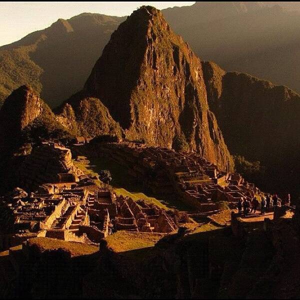 Machu Picchu Art Print featuring the photograph Machu Picchu by Shayne Arcilla
