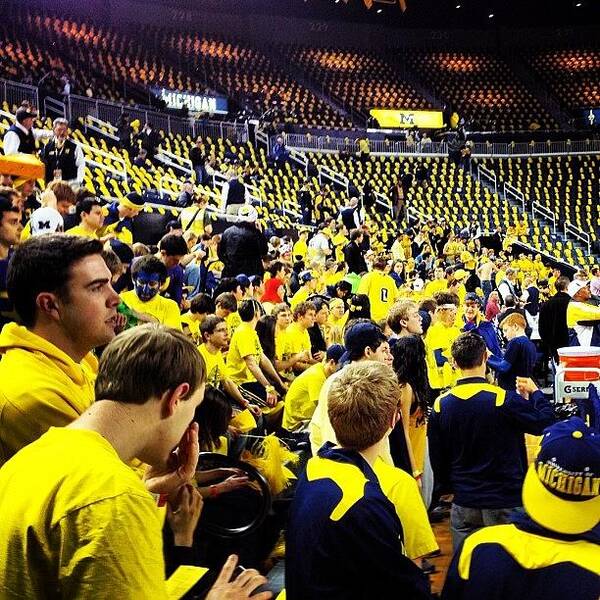 Basketball Art Print featuring the photograph Maize Rage by Nish K.