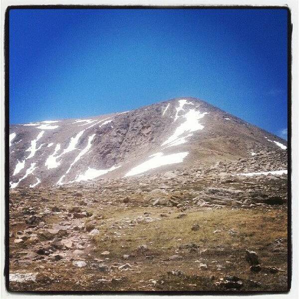 Landscape Art Print featuring the photograph Mt. Elbert by Matt Schick