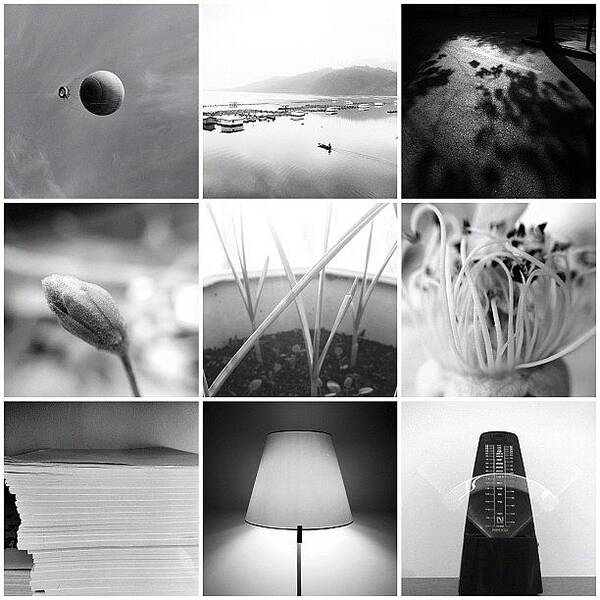 Love Art Print featuring the photograph My Favourite 9 B&w Images by Kenny Jia