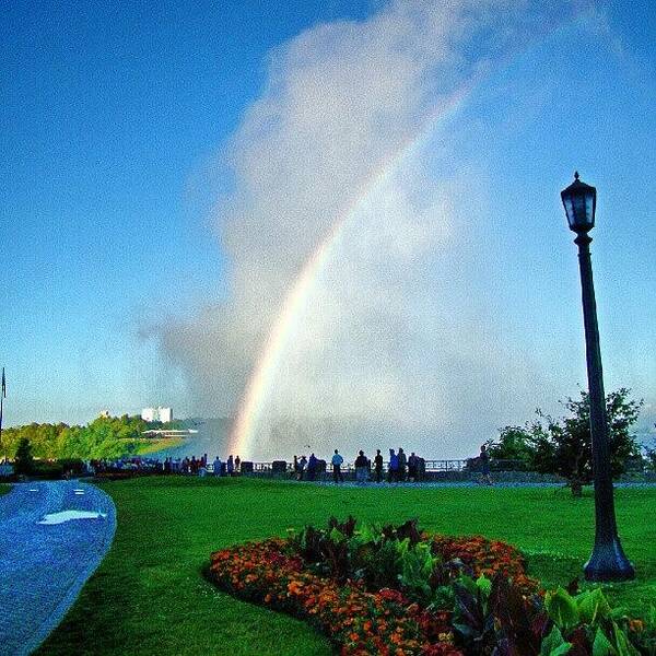 Niagara Art Print featuring the photograph Niagara Rainbow by Scott Freeman