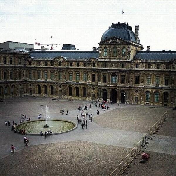 Art Art Print featuring the photograph #paris #louvre #museum #photo #pretty by Dorcas Pang