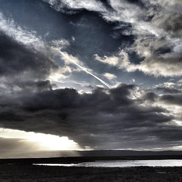 Beautiful Art Print featuring the photograph Parkgate Marshes. #nature #natural #sun by Sarah Cavanagh