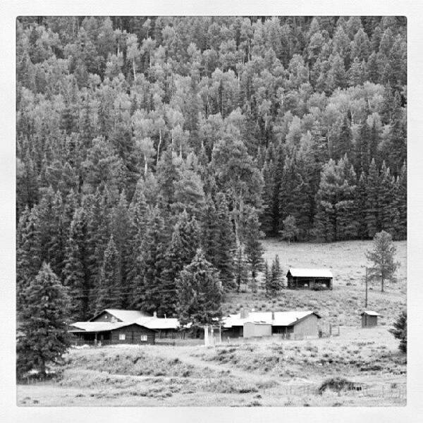  Art Print featuring the photograph Ranch House Jemez Springs by James Granberry