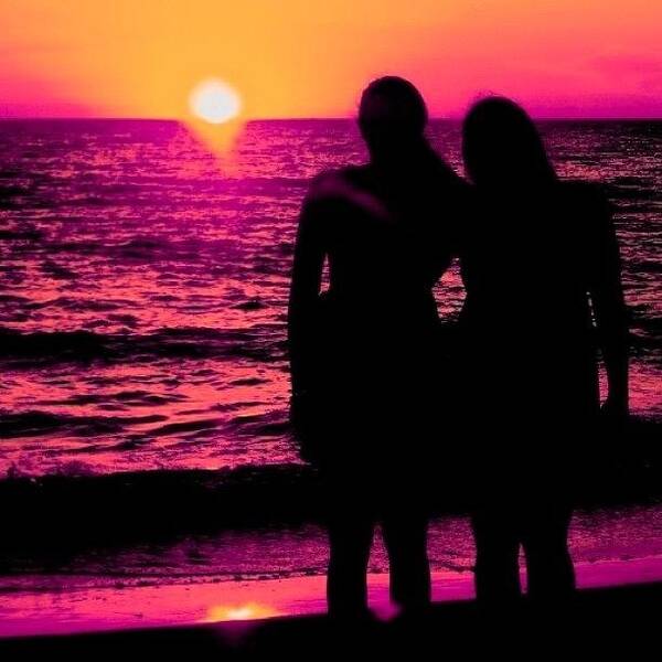 Summer Art Print featuring the photograph Sisters #beach #summer #florida #sunset by Jessie Schafer