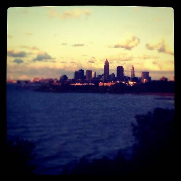 Clevelandohio1796 Art Print featuring the photograph Skyline by Matthew Barker