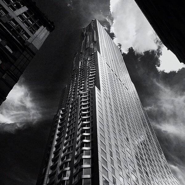 New York City Art Print featuring the photograph Skyscraper - New York City by Vivienne Gucwa