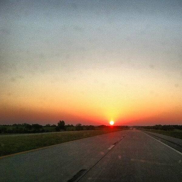 Photoparade Art Print featuring the photograph Sunrise On The Southern Plains Of by David Hayden