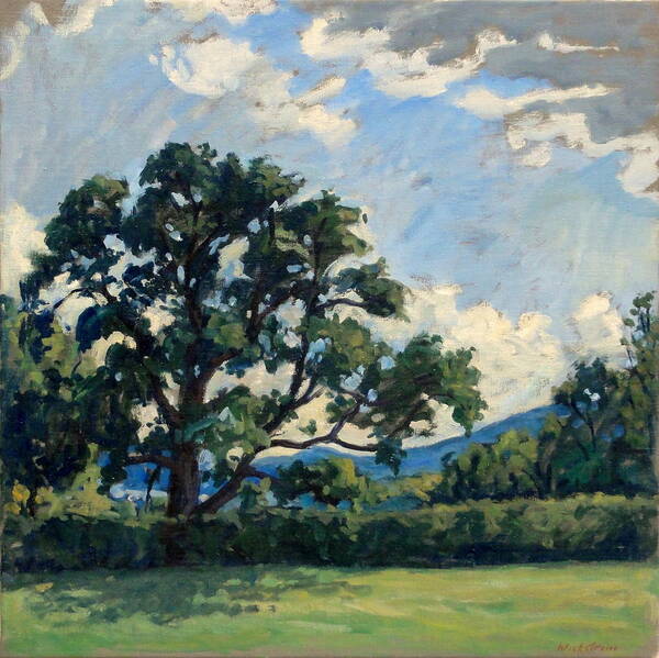 Tanglewood Art Print featuring the painting Tanglewood Afternoon by Thor Wickstrom