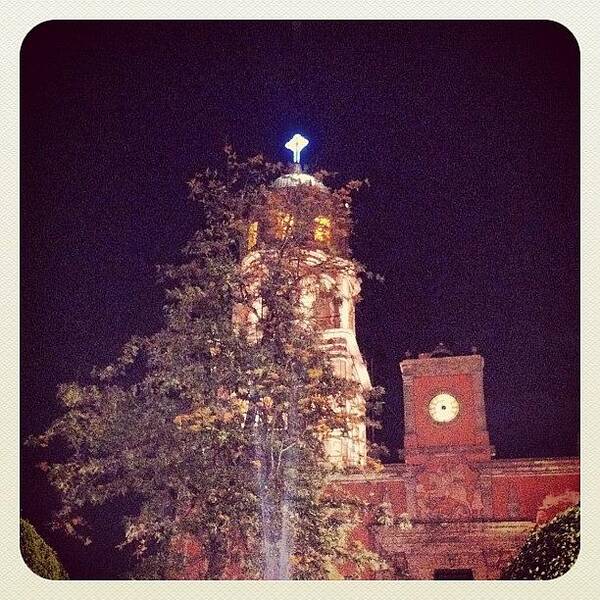 Church Art Print featuring the photograph #templo #church #iglesia by Luis Gerardo Ortiz Baeza