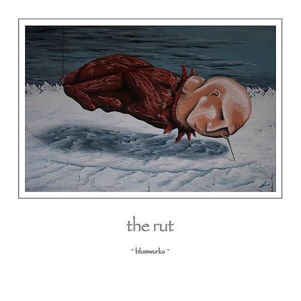 Artlovers Art Print featuring the photograph ...the Rut by Matthew Blum