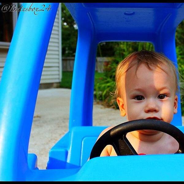 Summer Art Print featuring the photograph Vroom Vroom #car #baby #family #love by Anthony Bates