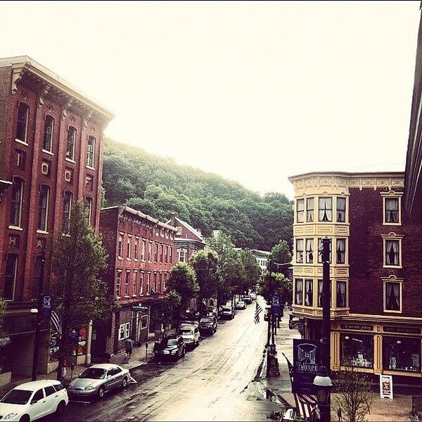 Art Print featuring the photograph Welcome To Jim Thorpe, Pa by Tyler Dillman
