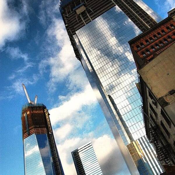 Igersnyc Art Print featuring the photograph Wtc Never Forget Never Surrender - New by Joel Lopez