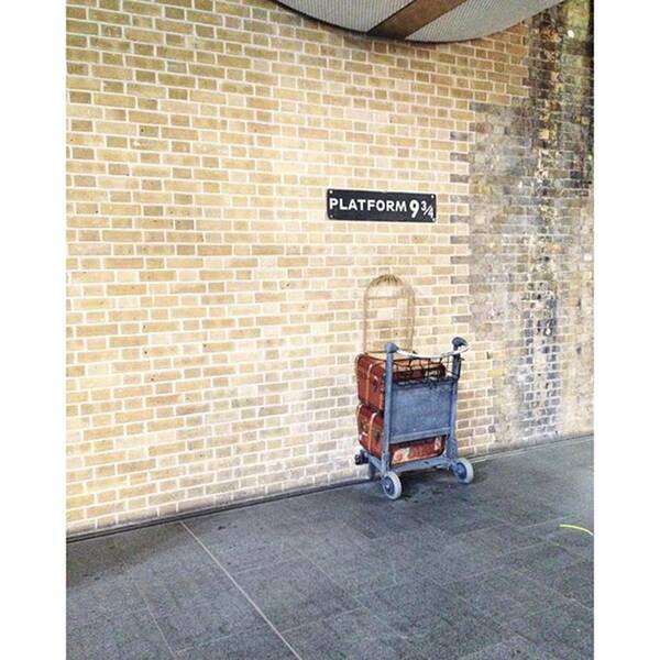 Kings Cross Station Art Print featuring the photograph Harry Potter by Bethan Bell-langford