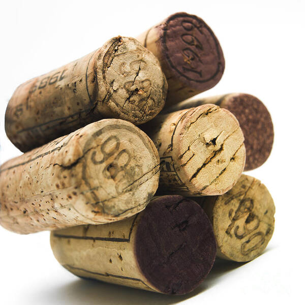 Food And Drink Art Print featuring the photograph French corks #1 by Bernard Jaubert
