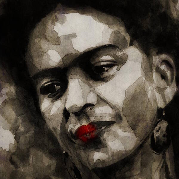 Frida Kahlo Art Print featuring the mixed media Inspiration - Frida Kahlo #1 by Paul Lovering
